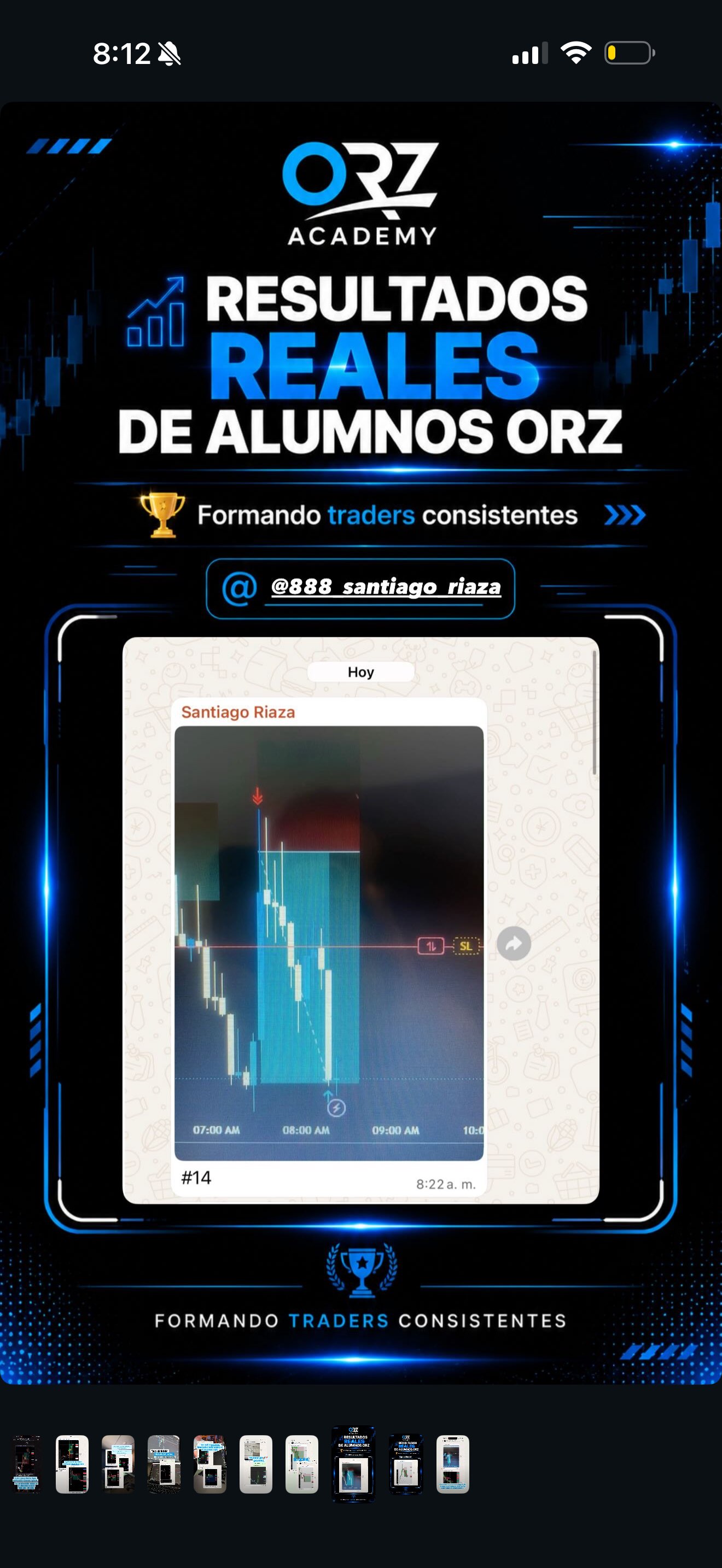 Trade #14 NAS100 de @888_santiago_riaza