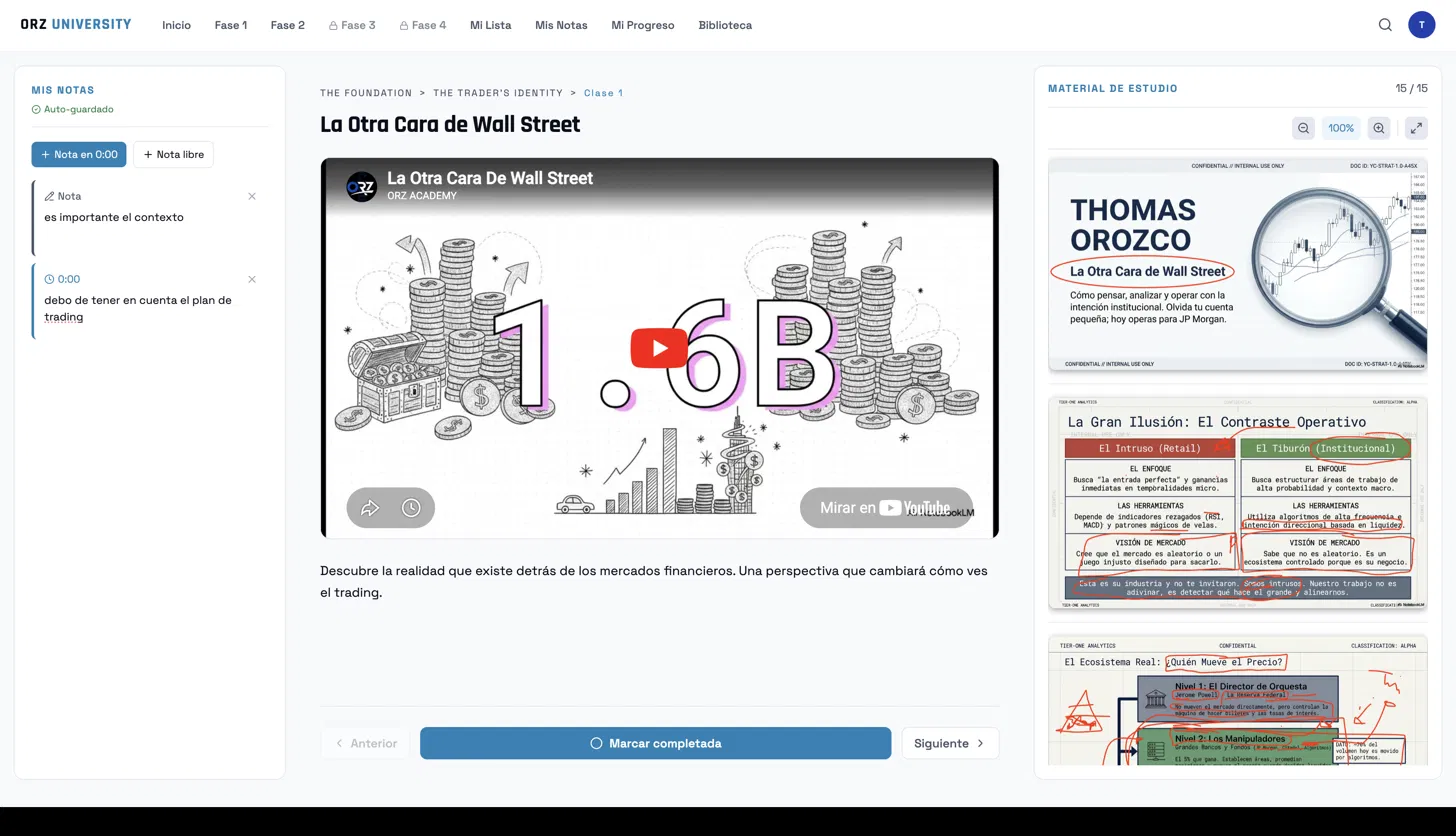 Sistema de notas por video